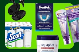 Aquaphor, Crest, Scott, and More Top Brands With Amazon Coupons card image