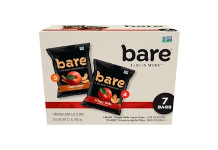 3 Bare Apple Chip Variety 7-Packs