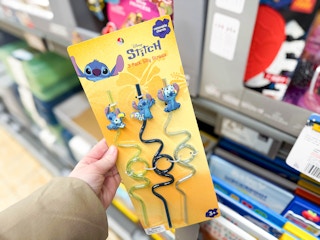 aldi disney stitch silly straws