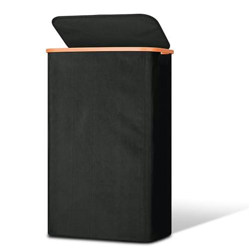 Slim Laundry Hamper with Lid