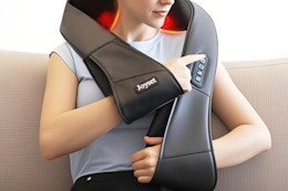 Joyset Shiatsu Neck and Back Massager with Heat
