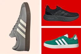 3 styles of adult adidas shoes