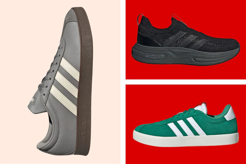 3 styles of adult adidas shoes
