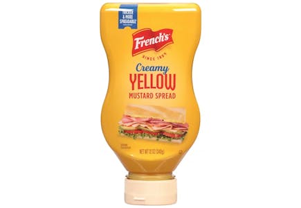 4 French's Creamy Mustards