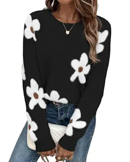 Womens Chunky Knit Sweater
