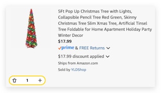 5Ft Pop Up Christmas Tree