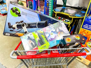 costco clearance items in shopping cart