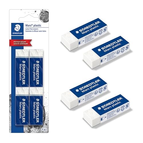 STAEDTLER Mars Plastic Erasers 4-Pack