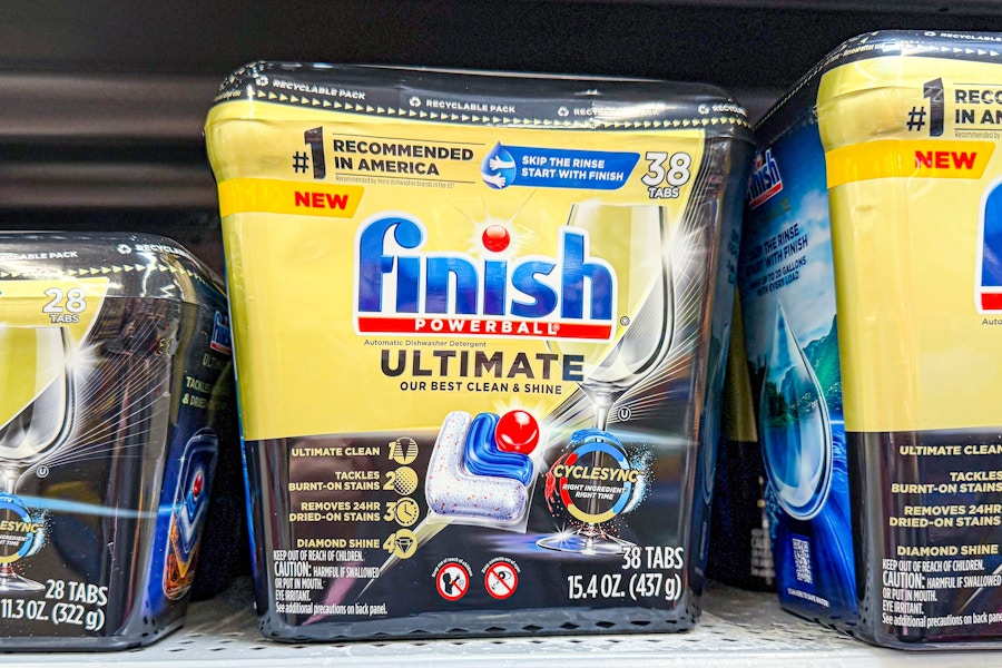 walmart finish dish tabs tub 1