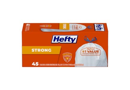 Hefty Strong Kitchen Trash Bags
