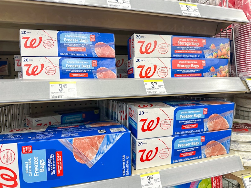 walgreens food storage bags