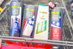 dove products in a shopping cart