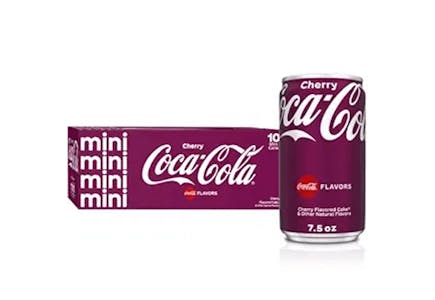Cherry Coke Mini-Can 10-Pack