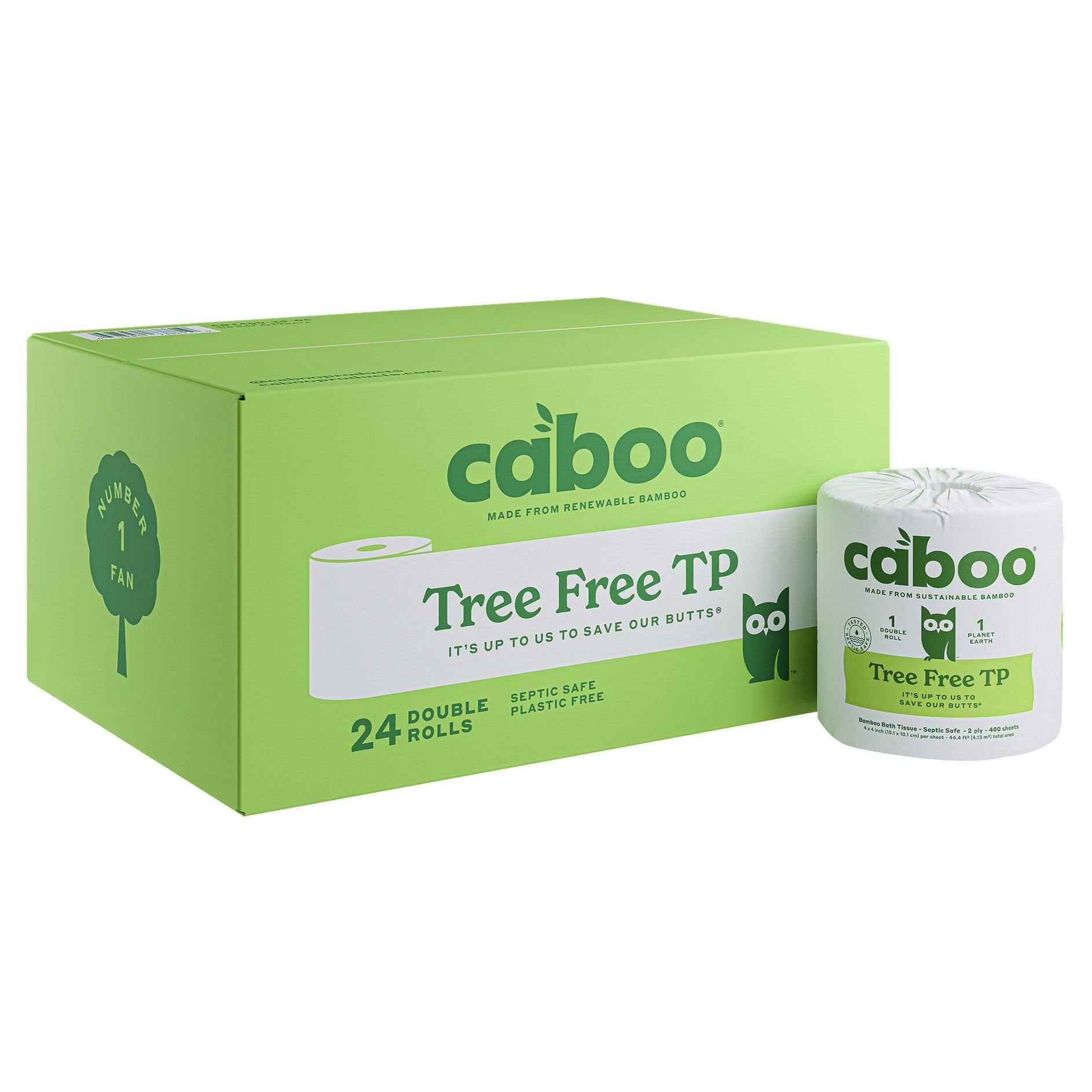 Caboo Bamboo Bath Tissue 24-Pack
