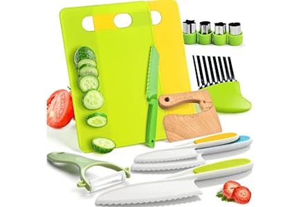 Kids' Kitchen Toy Cooking Set