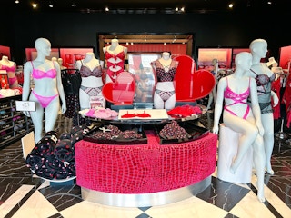 lingerie at Victoria's Secret