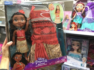 walmart disney princess doll and dress hand holding
