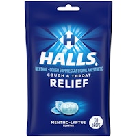 2 HALLS Cough Drop Bags