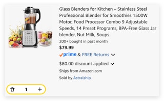 Glass Blender