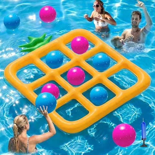 Tic-Tac-Toe Pool Game