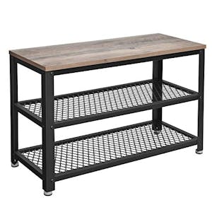 3-Tier Shoe Rack Storage Bench