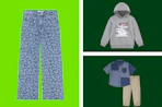 Levi's Kids' clothes in a collage