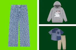 Levi's Kids' clothes in a collage