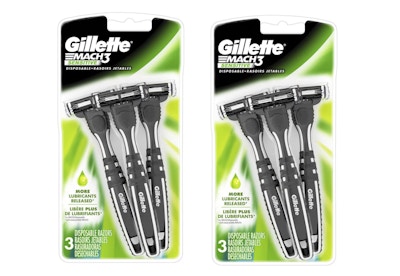 2 Gillette Razor Packs