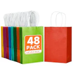 Small Paper Gift Bags 48-Pack