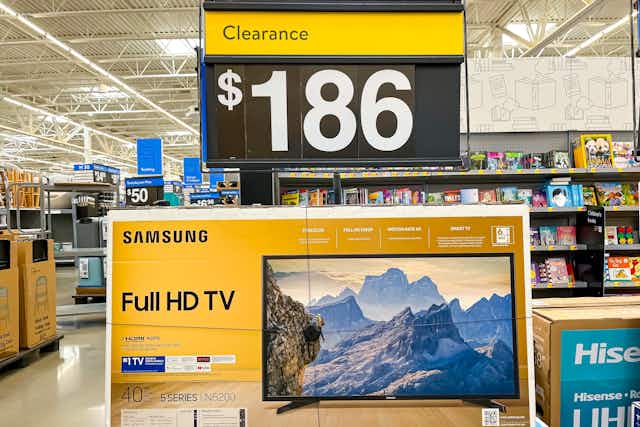 In-Store Clearance Finds on TVs at Walmart — Prices Starting at Only $56 card image
