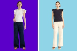 Free Assembly Women's Flutter Tops, Only $5.10 at Walmart card image
