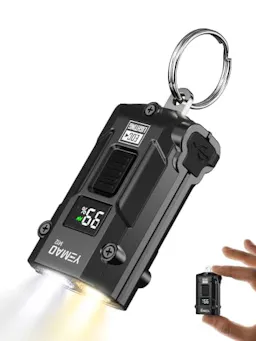 Rechargeable Keychain Flashlight