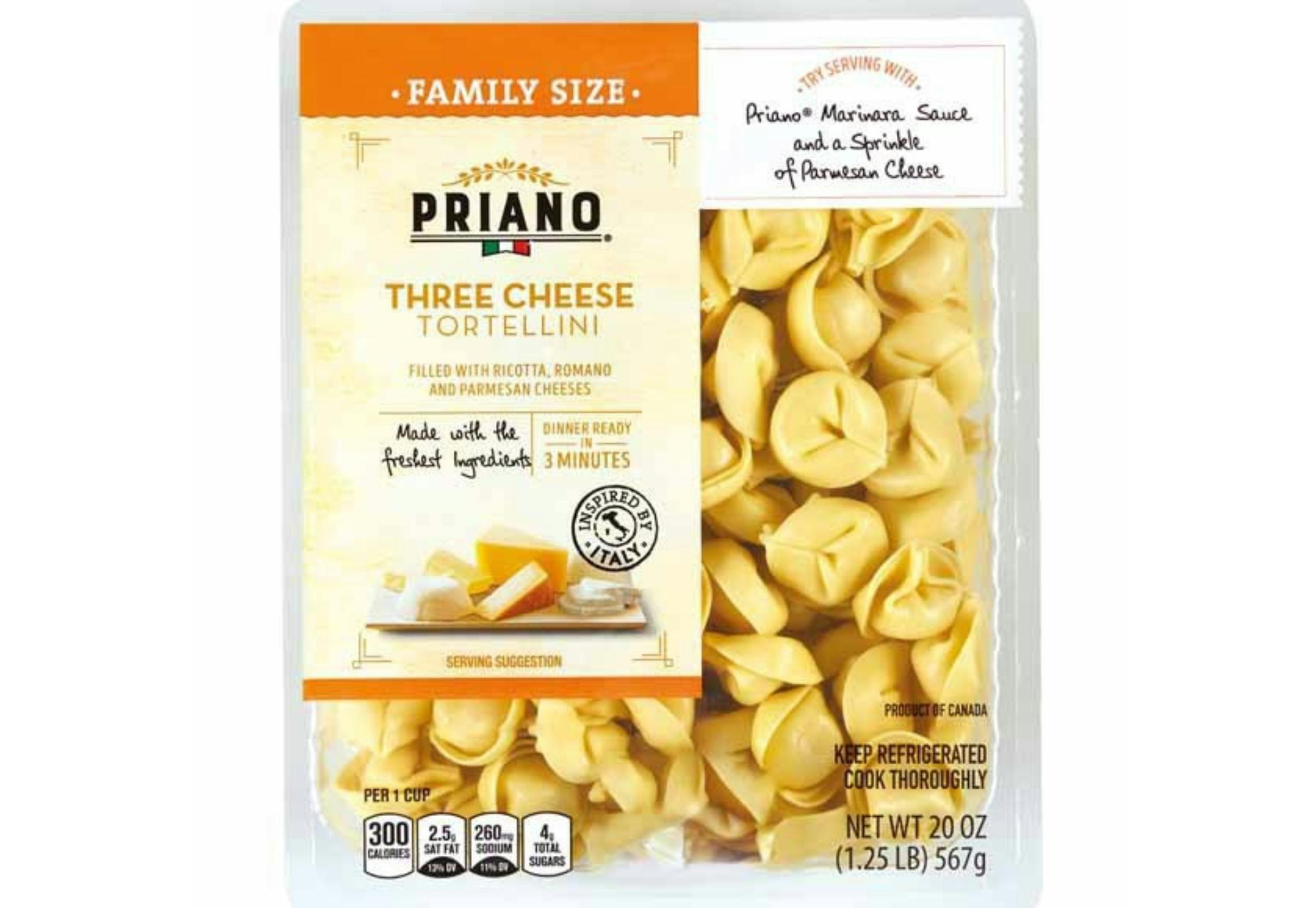 Priano Cheese Tortellini
