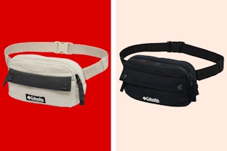 columbia hip packs on a grid