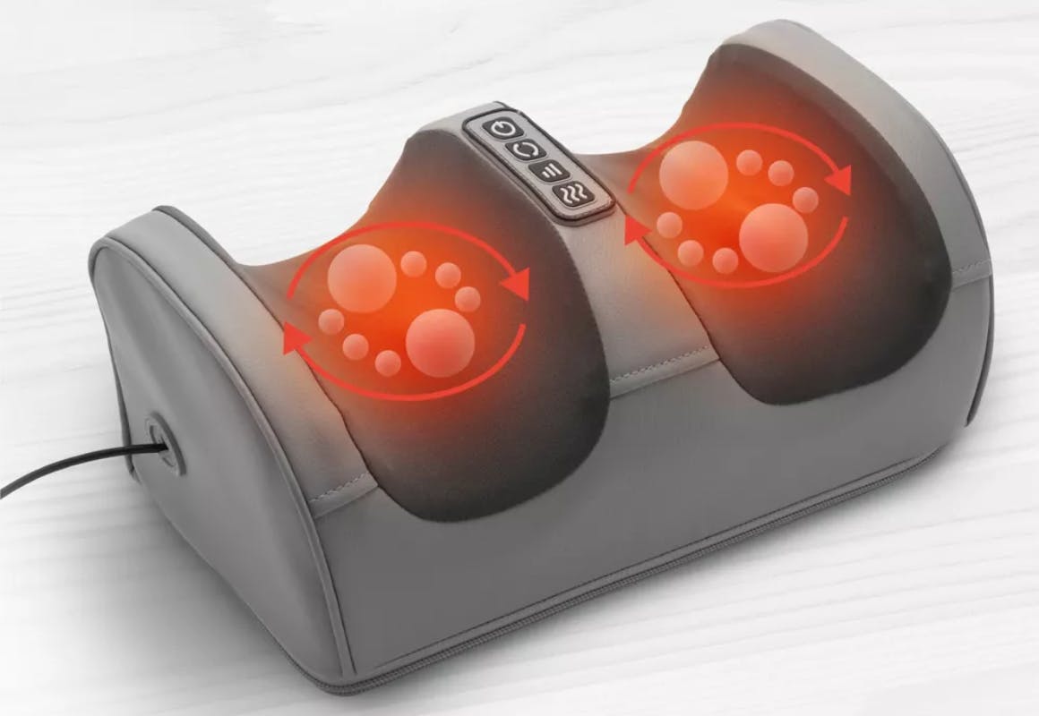 Sharper Image kneading foot massager