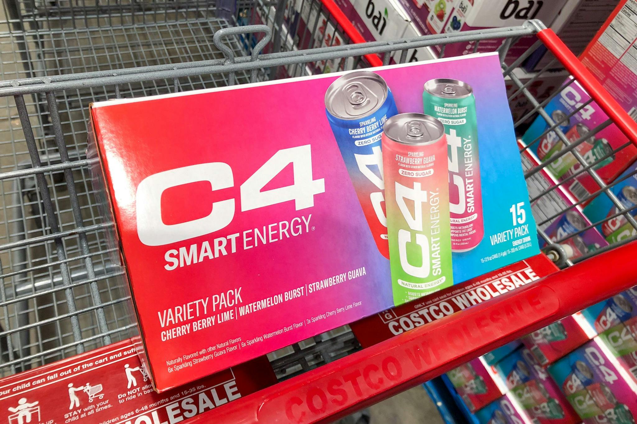 C4 Smart Energy Drinks 15Pack, Just 13.99 at Costco (Reg. 18.99