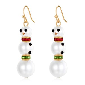 Snowman Earrings