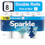 Sparkle Paper Towels 8-Pack