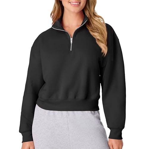 Hanes Women's Quarter-Zip Pullover