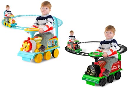 Kids’ Ride-on Electric Train Set
