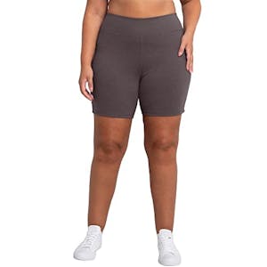 Hanes Women's Plus-Size Bike Shorts