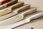12-piece neutral tone knife set