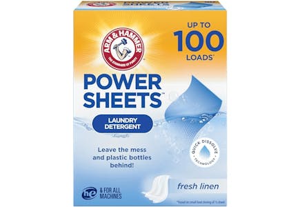 Arm & Hammer Detergent Sheets