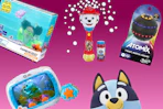 toys on a gradient