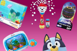 toys on a gradient