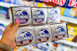 BOGO Free Klondike Ice Cream With  Ibotta — Only $1.25 Each at Publix card image