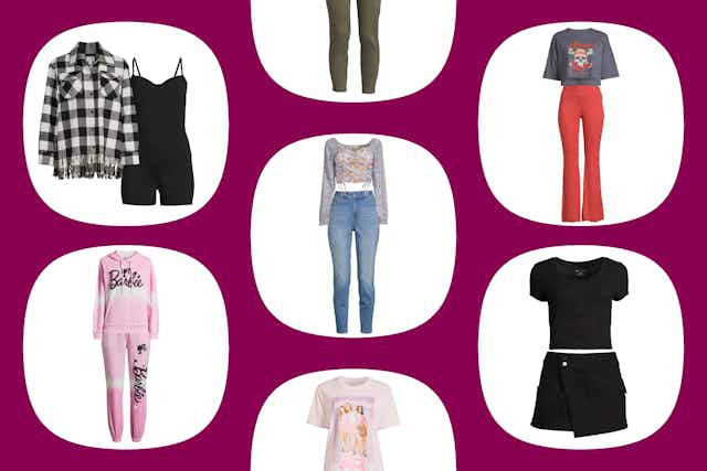 7 Outfits My Teen Would Wear Right Now (All Around $20 or Less at Walmart) card image