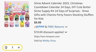 Slime Advent Calendar