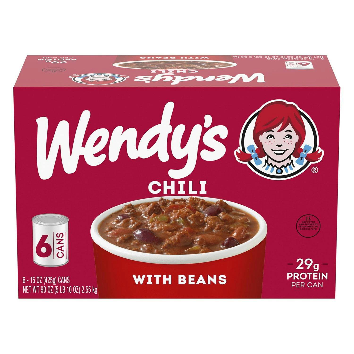 Wendy's Chili 6-Pack