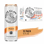 White Claw Peach Hard Seltzer